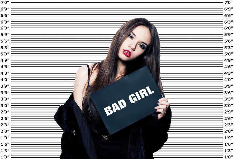 FHZON Mugshot Photo Booth Backdrop Banner 10x7ft Wide Enough for Everyone Accurate Measurements for Bachelorette Party, Girls Night Out, Birthday, Height Charts, Party Theme Props LSFH635 - Image 2